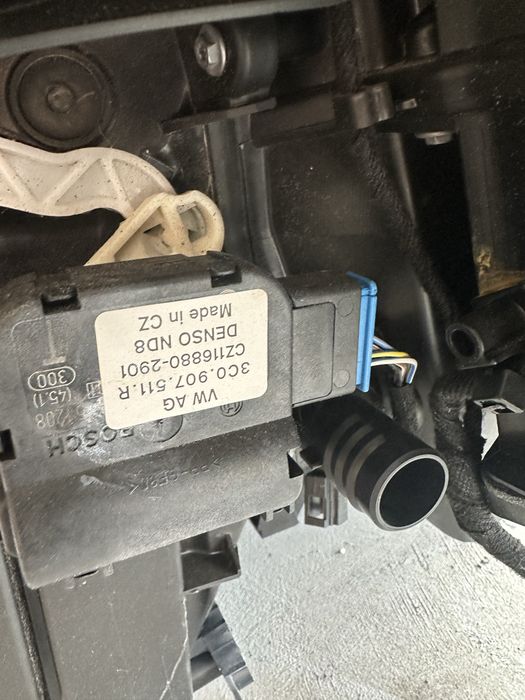 Grup caldura / aeroterma de sub bord Volkswagen Passat b6 b7 CC / motoras reglaj climatizare / calorifer caldura