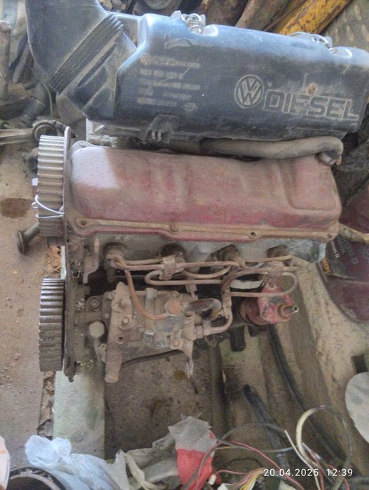 Продам оппозитный двигатель мотор vw t3 transporter полный комплект