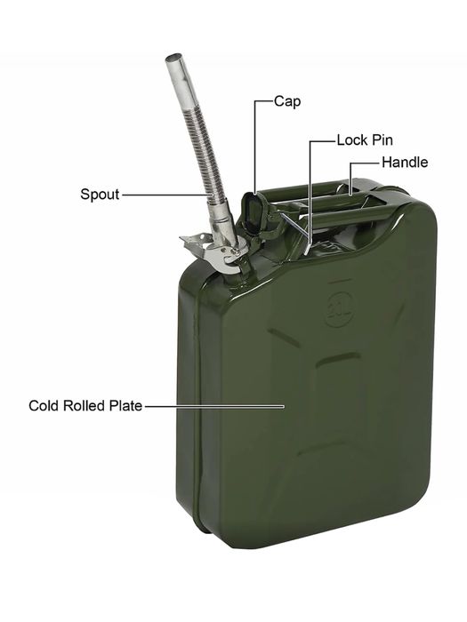 Канистра для топлива 20л с металической воронкой,СУПЕР СКИДКА!!!