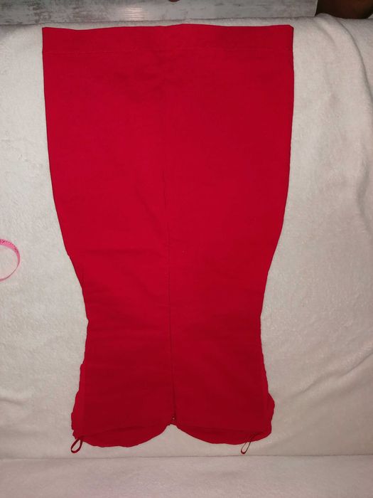 Червена еластична рокля S