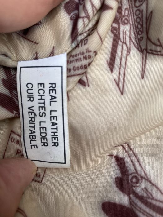 Geaca piele naturala