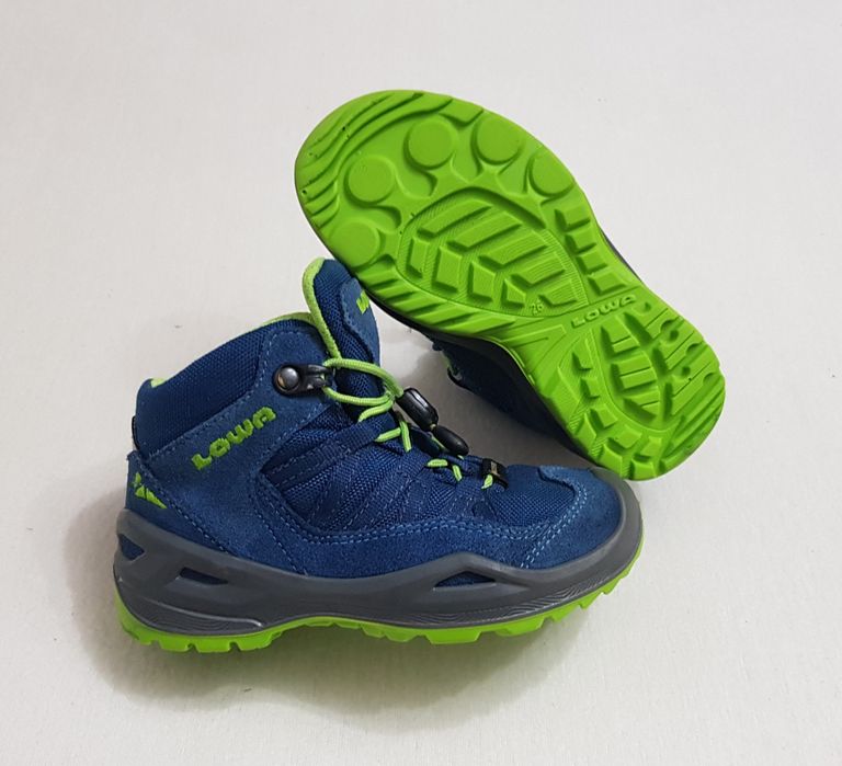 Ghete LOWA Robin QC Gtx Mid Junior GORE-TEX, mărimea 26 EU unisex