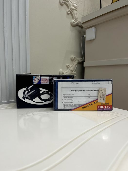 Аэрограф с мини-компрессором — новый комплект
