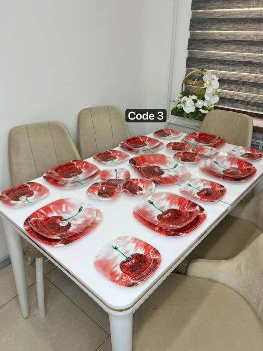 Набор посуды из 25штук Сделано в Иране