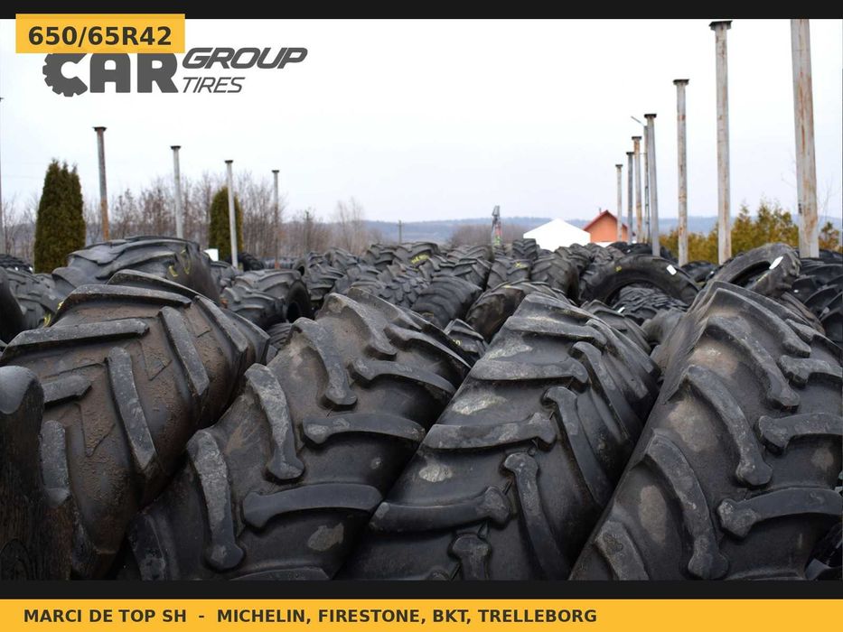 Anvelope Cauciucuri 650/65R42 650 65 R42 6506542 650 65R42 Continental Tractor Utilaje Agricole Radial SH Second Hand ANVELOPE Garantie 1 An Factura