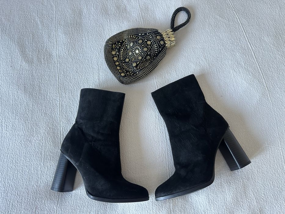 Botine 37 Mango - cizme pana la gleznă