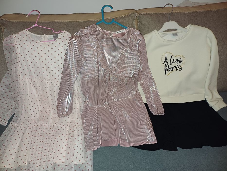 Lot fetita 122-128 cm