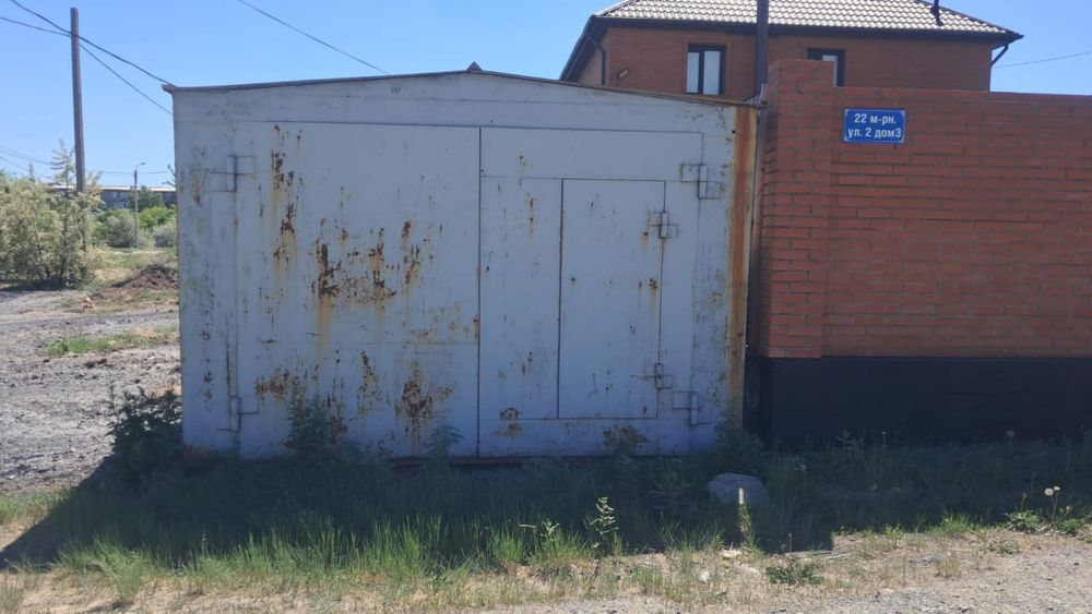 Металлический гараж