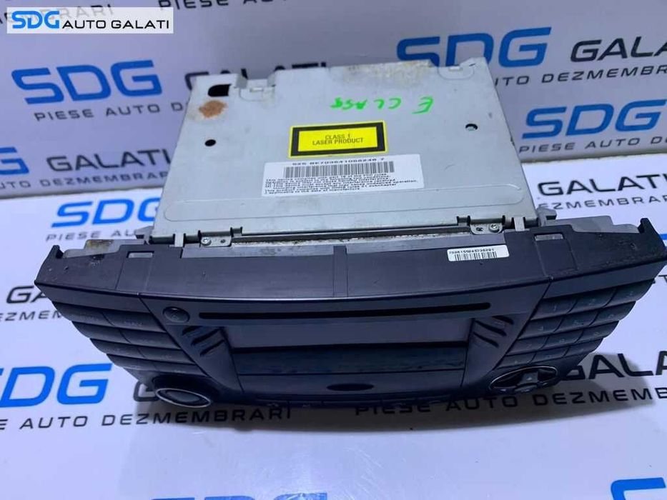 Radio CD DVD Player cu Navigatie Harman Becker Mercedes Benz W211 E Class 2002 - 2009 Cod A2118202097 A2118202097001 [L5577]