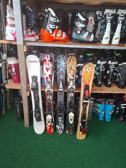 Schiuri snowblade mini-schiuri ski scurte adulti freestyle