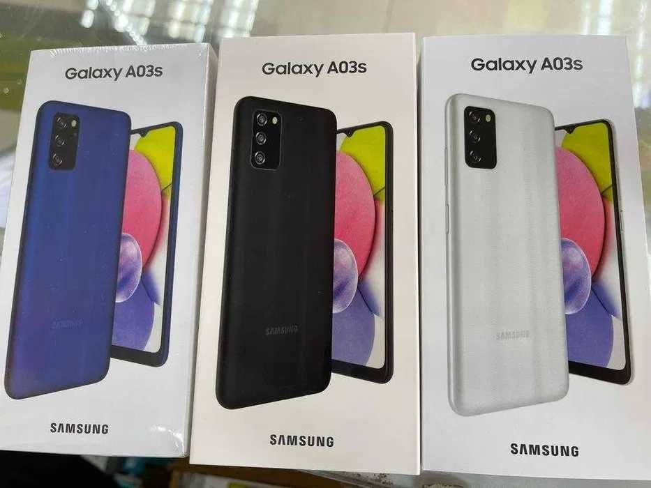 Telefon Samsung A03s 32GB 4G Display 6.5 inch Negru Alb Nou Sigilat