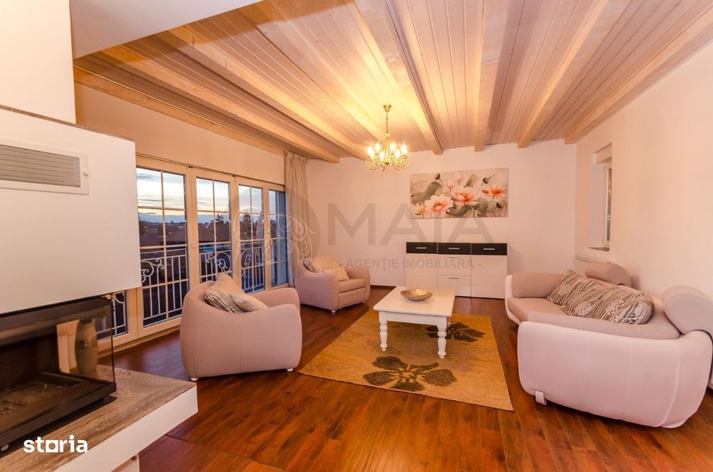 Penthouse 3 camere, 2 bai, 200 mp utili + 35 mp terasa,Calea Dumbravii