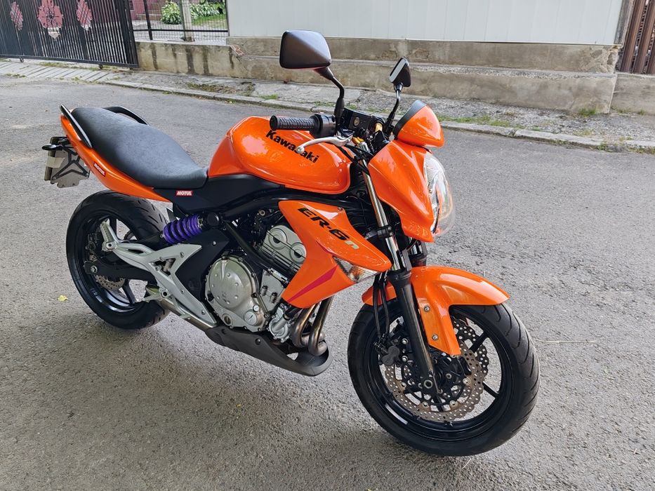 Kawasaki ER 6 N, fab. 06.2007,29.960 km, revizii la zi