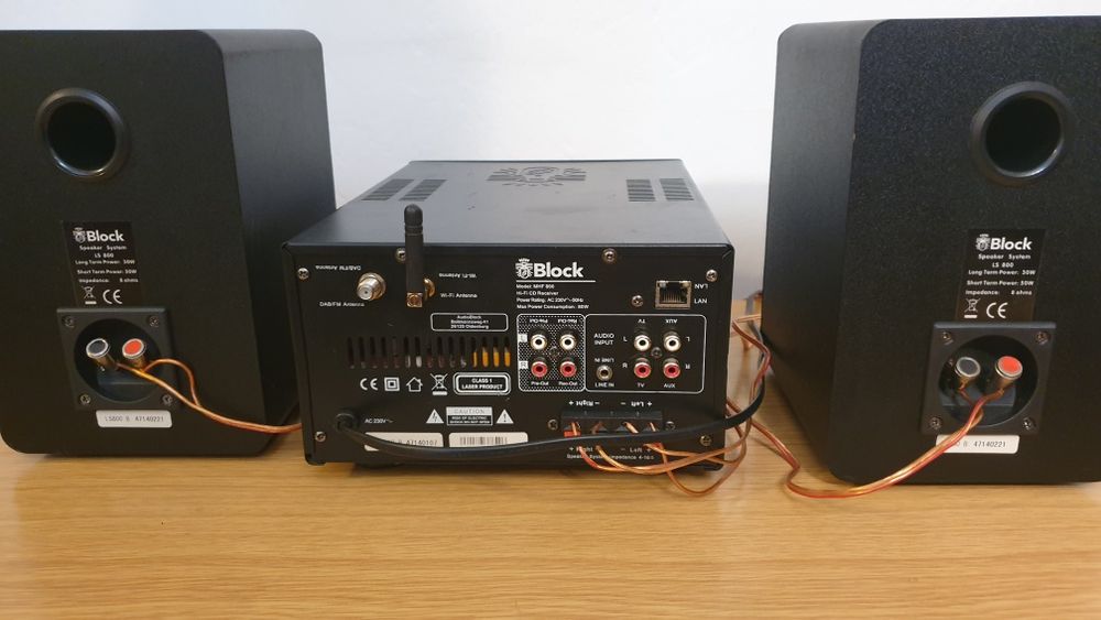 Minisistem internet, bluetooth Block MHF 800