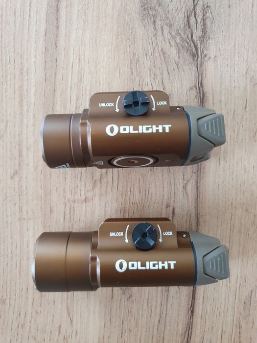 Olight PL Turbo și PL-3R Valkyrie FDE