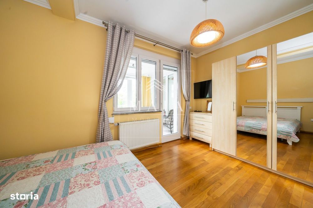 Apartament 2 camere, vila cu acces la gradina, Sub Arini