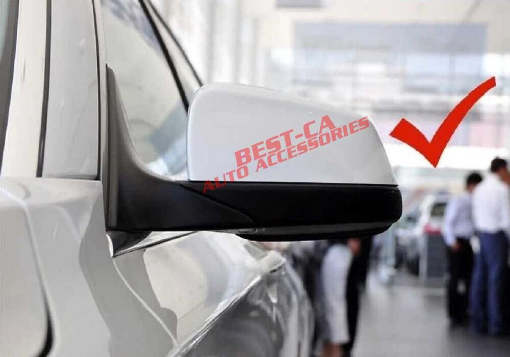 Capace oglinzi Batman negru lucios pentru F01 F06 F07 F10 F13 pre-lci