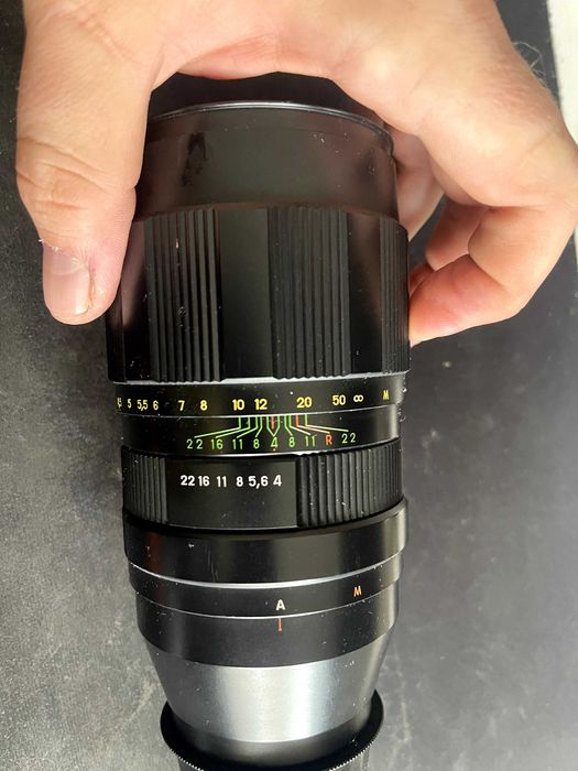Обектив Jupiter-21M 200mm f/4 – съветски телеобектив