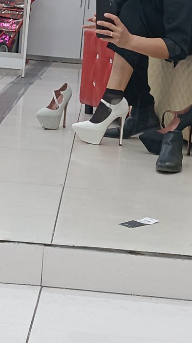 Красивые туфли платформа