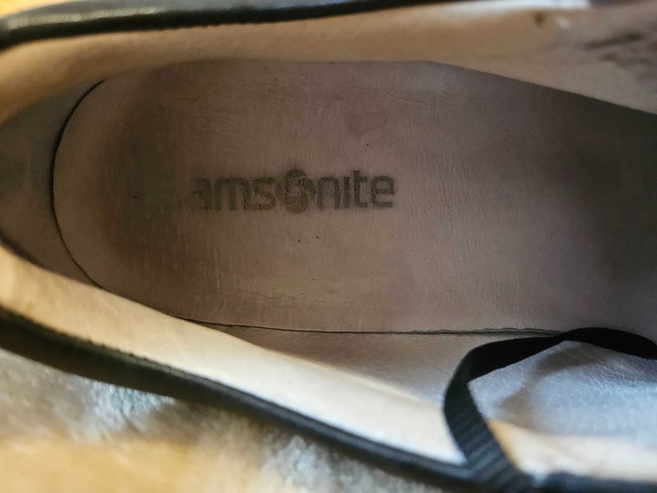 Pantofi sport dama Samsonite piele int ext talpa inalta platforma 39