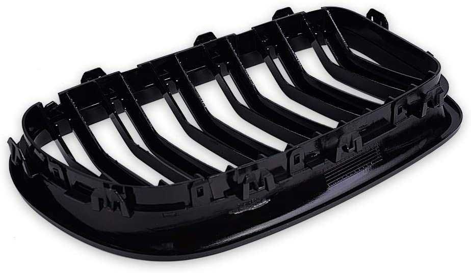 Grile Nari Duble BMW F10, F11 Negru Lucios (2010-2016) M Design