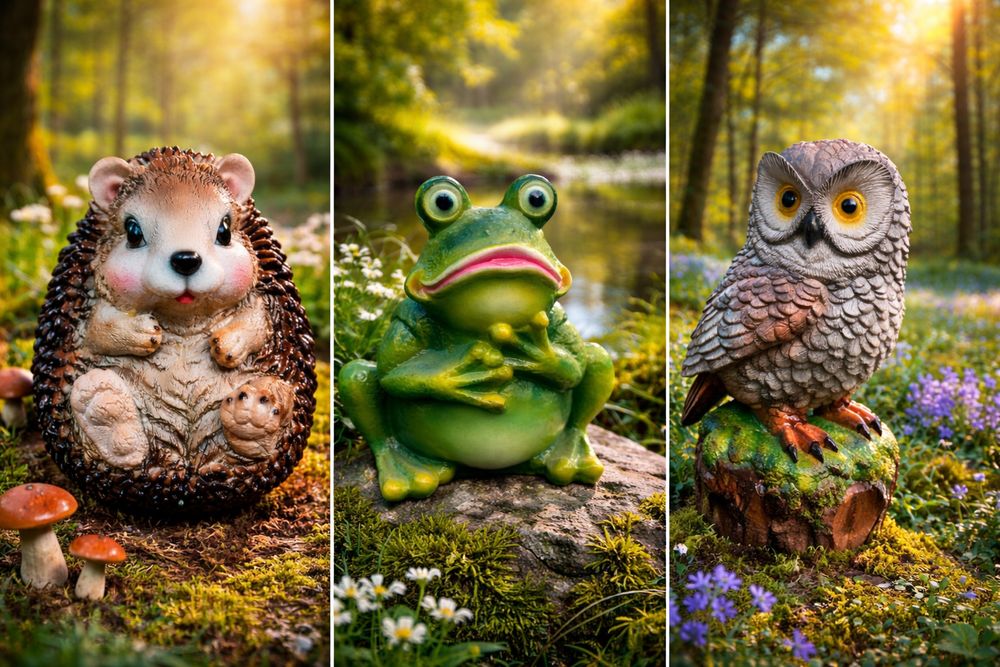 Садовые фигурки , ручная работа