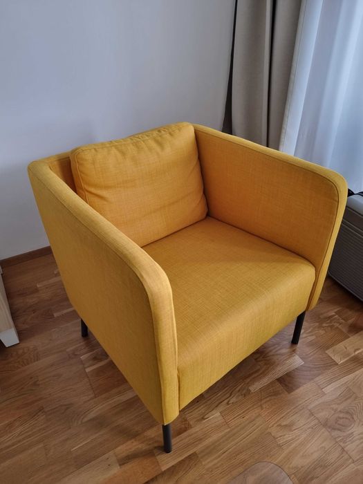 Fotoliu galben Ikea
