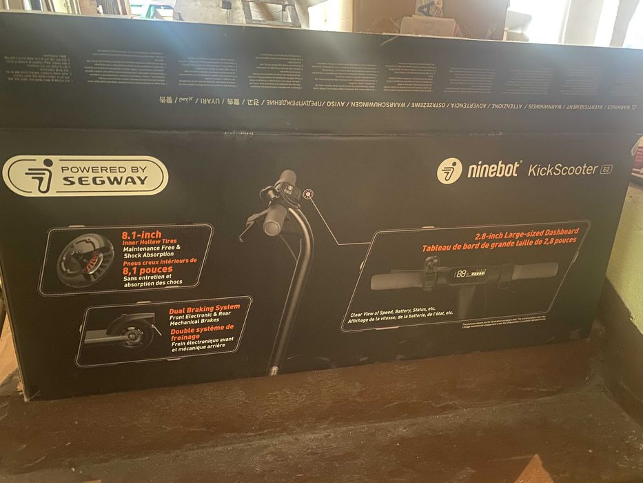 Електрическа тротинетка 8,1 inch пробег около 50 км