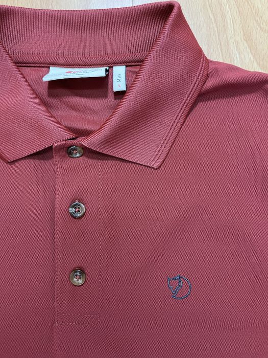 Fjallraven Crowley Pique поло тениска L