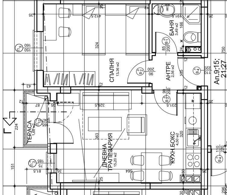 Продавам двустаен до ключ