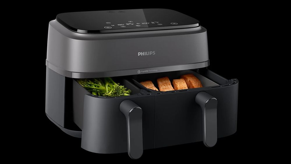 Philips фритюрница/Aэрогриль Na350. Объем 9 литров
