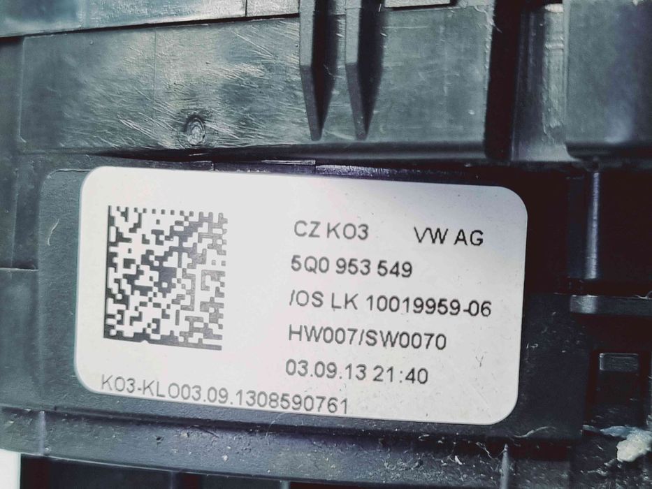 Spirala volan Skoda Octavia 3 (5E3) [Fabr 2012-prezent] 5Q0953549