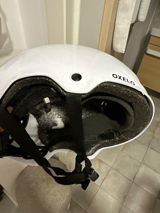 Cască Oxelo + Set Protecții Role Skateboard Trotinetă Copii S