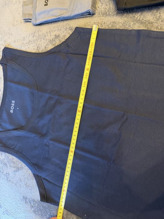 Boss set 3 maiouri gri-bleumarin-negru marimea S noi originale
