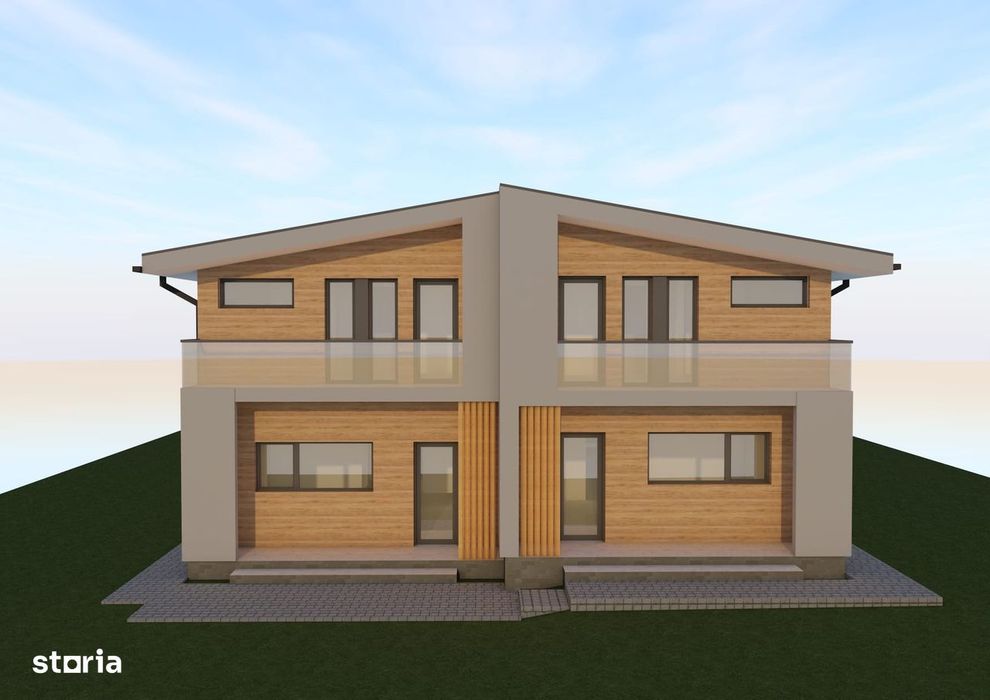 Casa tip duplex P+M - zona Brădet