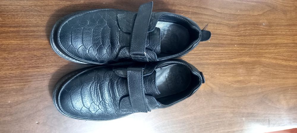 Обувь в школу. Школьная форма. Кожаная обувь. Размер 34.