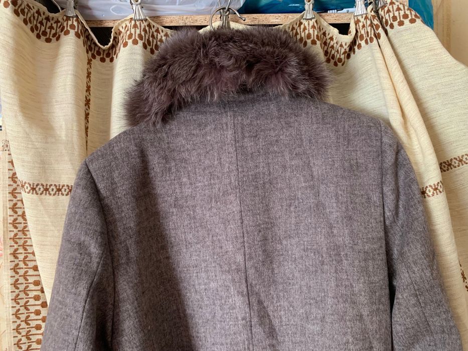 Пальто кашемировое трапеции размер 44
