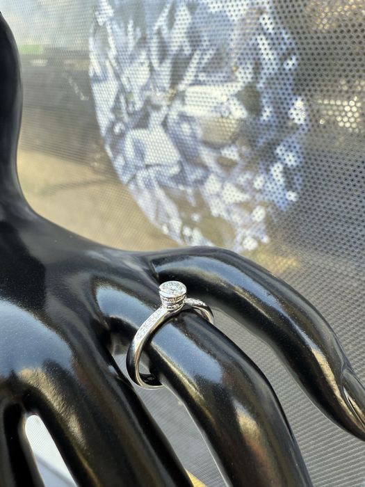 Inel Dama cu Diamante naturale si aur de 18k