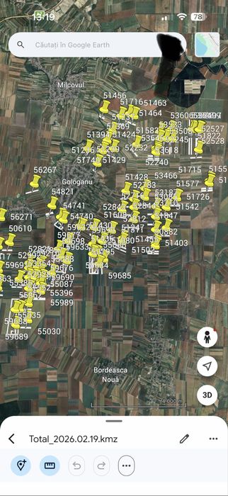 500 ha-Terenuri Agricole in proximitatea  Autostrazii A7