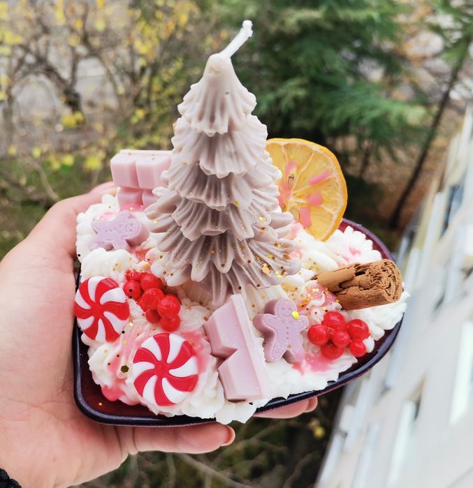 Коледни Сладкиши Свещи