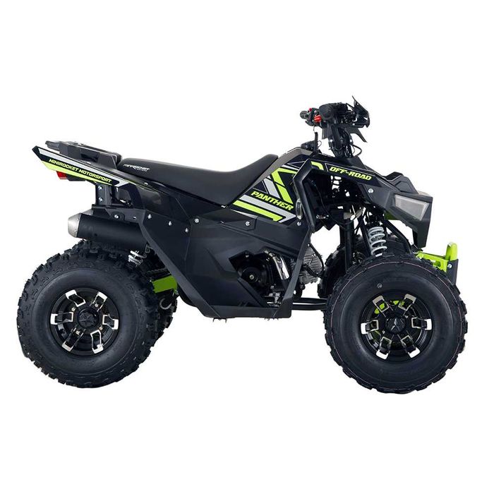 Atv 125cc Mini Rocket Panther Deluxe 8" semi-automat 4T benzina negru