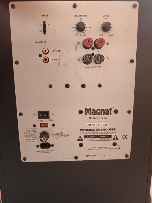 Субуфер Magnat BetaSub 25A 10"