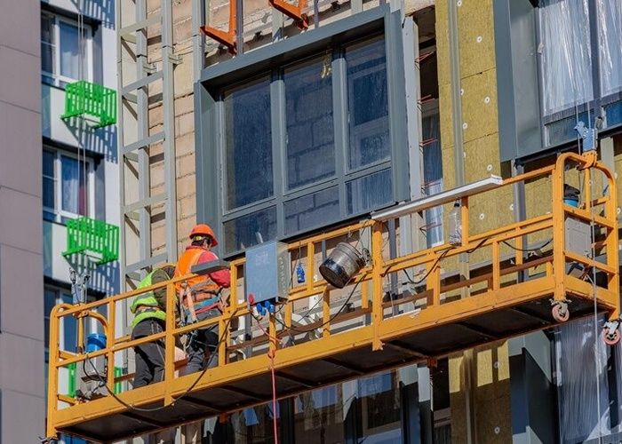 фасадные работы..