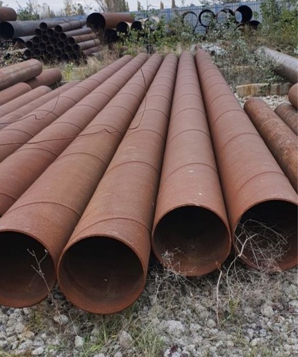 Vand teava metalica trasa și sudata elicoidal longitudinal