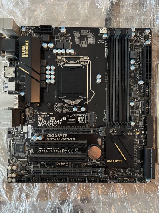 Gigabyte GA-Z170M-D3H – за части / ремонт (LGA1151)