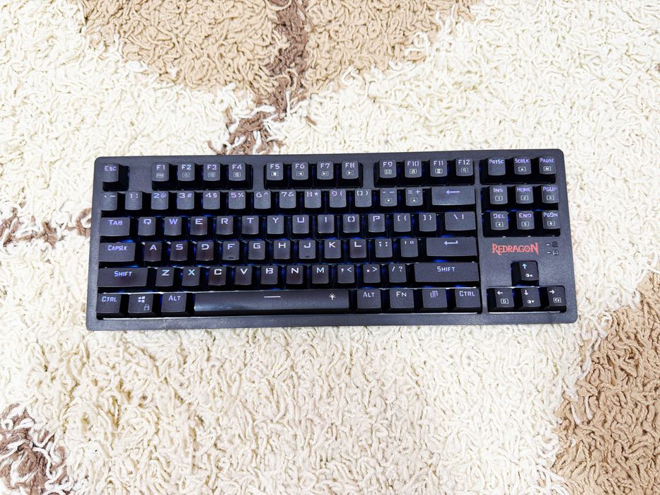 Tastatura Redragon Knight RGB Oetemu Brown Mecanica 2.4G/USB/Wireless