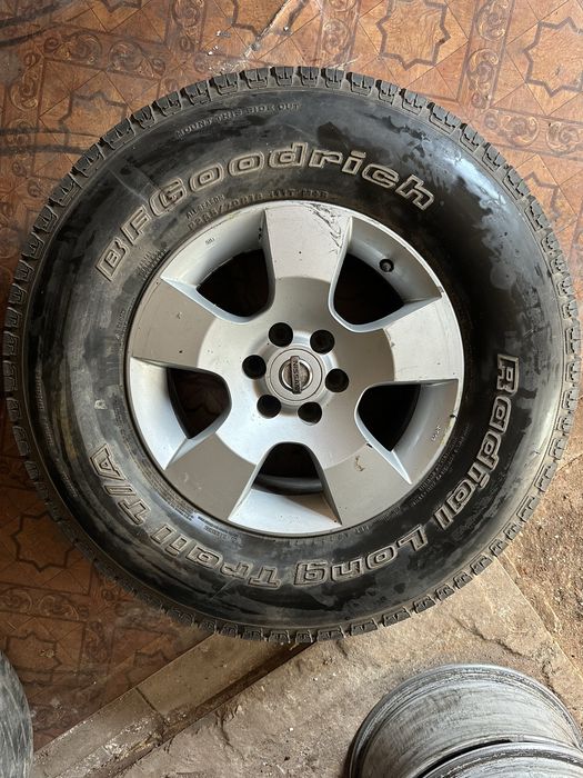 Титановый диск с резиной ниссан 265/70R16