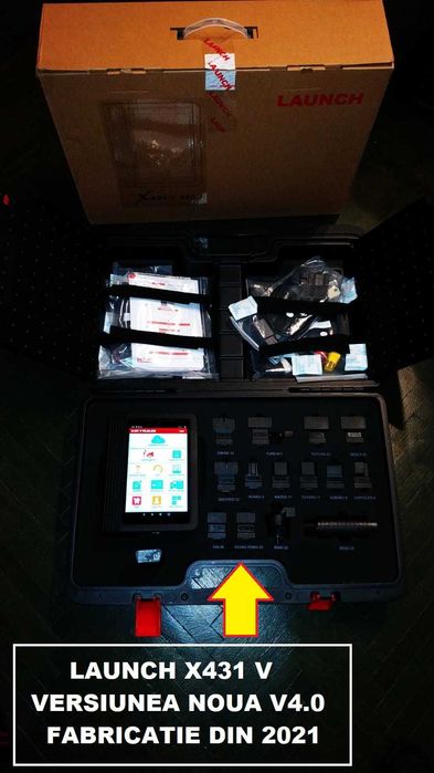 Tester diagnoza auto Launch x431 PRO 4/64 Gb ORIGINAL update 2027