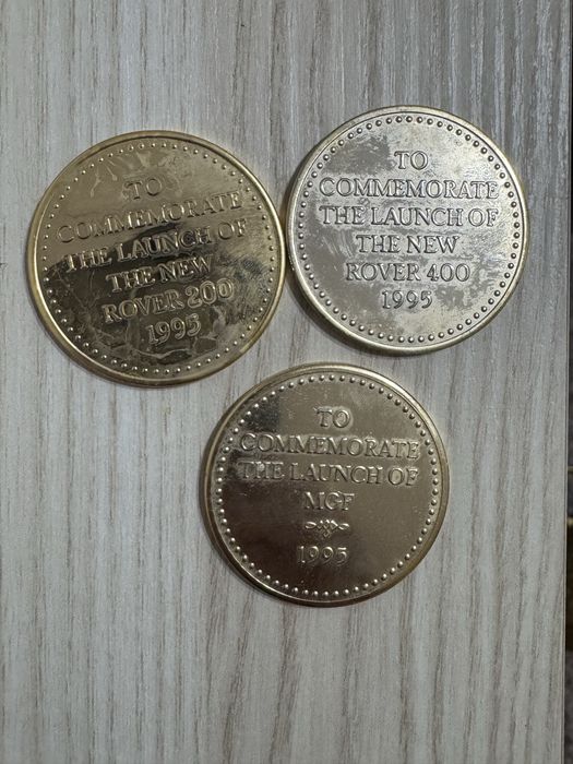 Colectie monede comemorative Rover