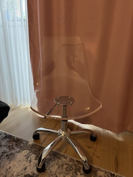 Scaun birou Mobexpert transparent